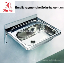 Australia Commercial Wall Hung Stainless Steel Hand Wash Basin Laundry Sink Tub